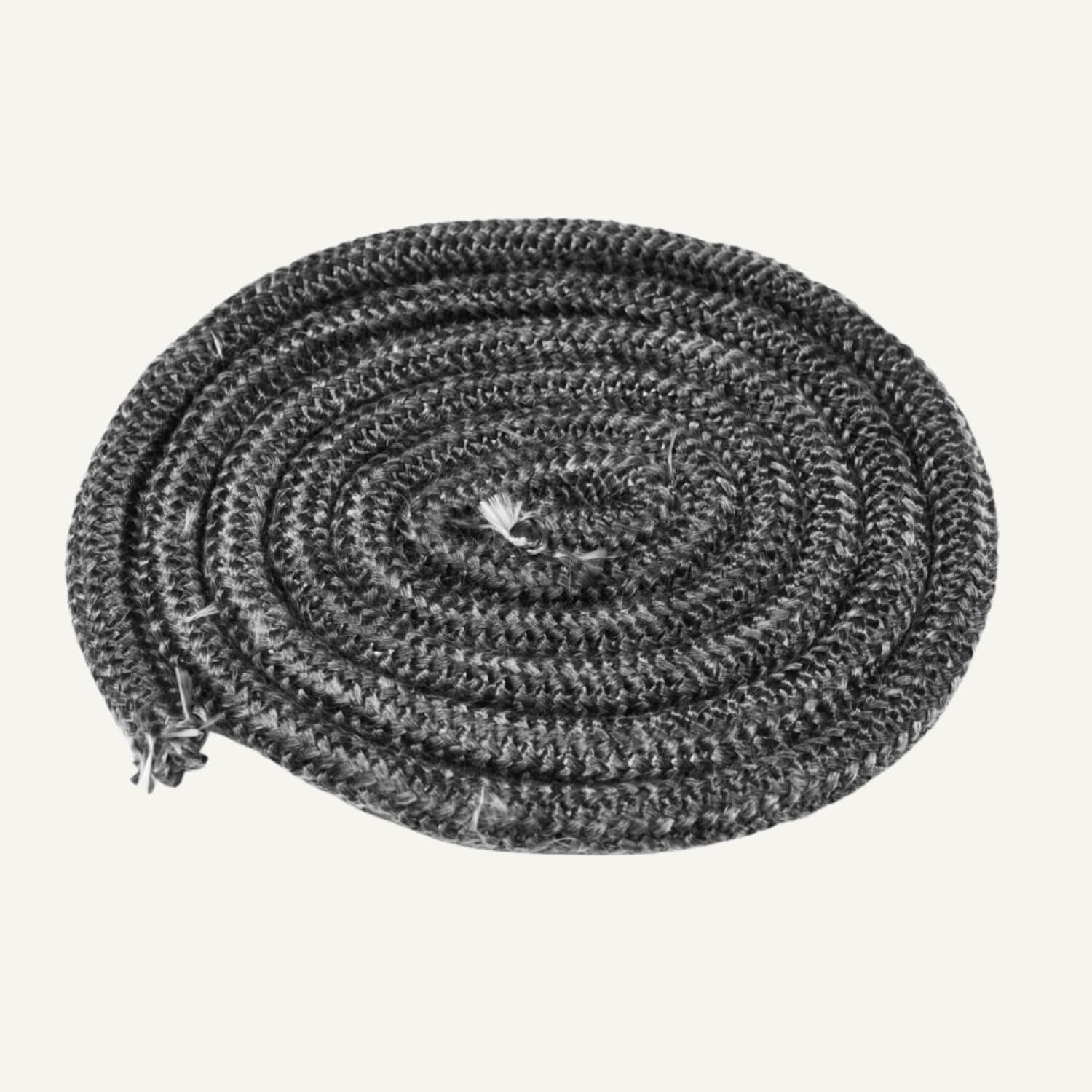 Glasfiberpakning, sort, rund ø14 mm
