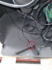 Markering af sensor i plastikholder